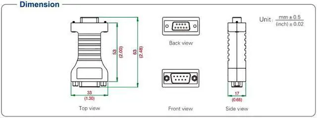Alt view image 7 of 7 - UOTEK Industrial Grade RS232 to CAN BUS Level Converter Canbus to RS-232 Adapter UT-2501 Connector Half Duplex 300BPS-115.2KBP
