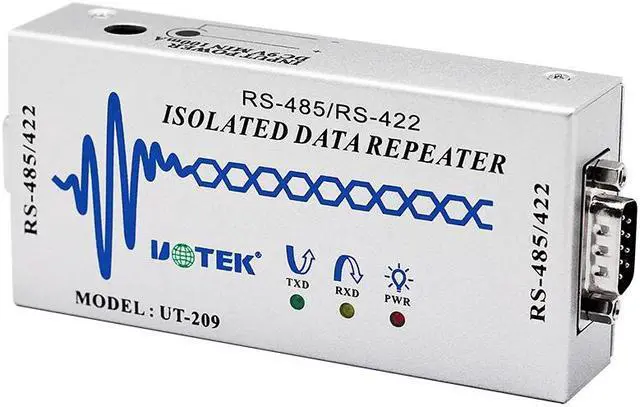 Alt view image 2 of 7 - UOTEK Industrial Grade RS-485 RS-422 Repeater with Isolation Trunk Circuit RS485 RS422 UT-209
