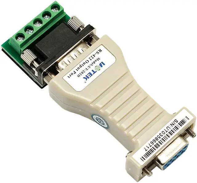 Alt view image 5 of 7 - UOTEK Mini RS-232 to RS-422 Converter RS422 RS232 Conversion Adapter DB9 Connector No Power Required Bidirectional UT-202D