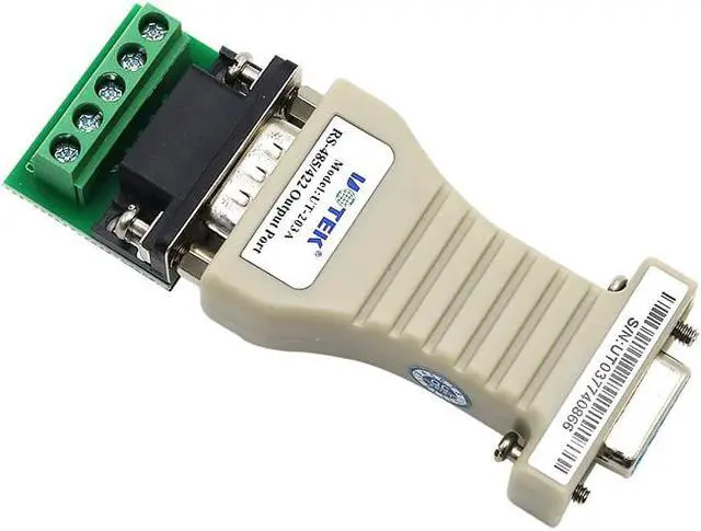 Alt view image 4 of 7 - UOTEK Mini Port-powered RS232 to RS485 RS422 Converter Adapter DB9 Connector Plug & Play UT-203A