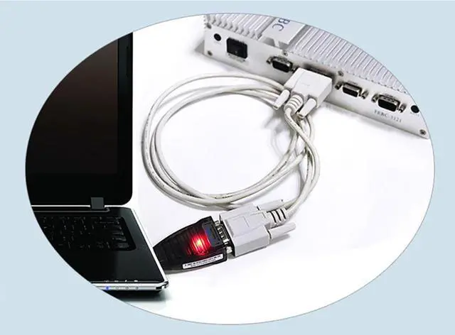 Alt view image 6 of 7 - UOTEK USB to RS-232 Converter RS232 to USb2.0 Conversion Adapter Serial COM DB9 Connector Asynchronous Full Duplex UT-882