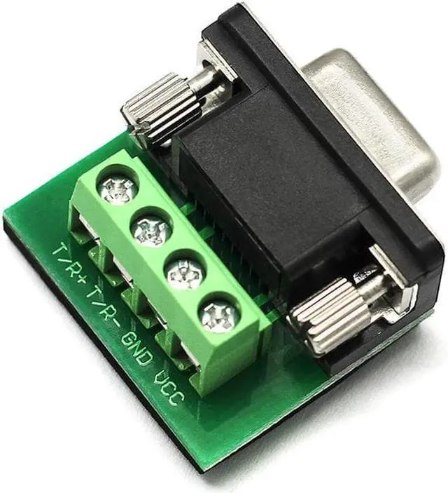 Alt view image 4 of 7 - UOTEK Mini RS-232 to RS-485 Converter RS232 To RS485 Conversion Adapter DB9 Connector Bidirectional Transmission UT-2201