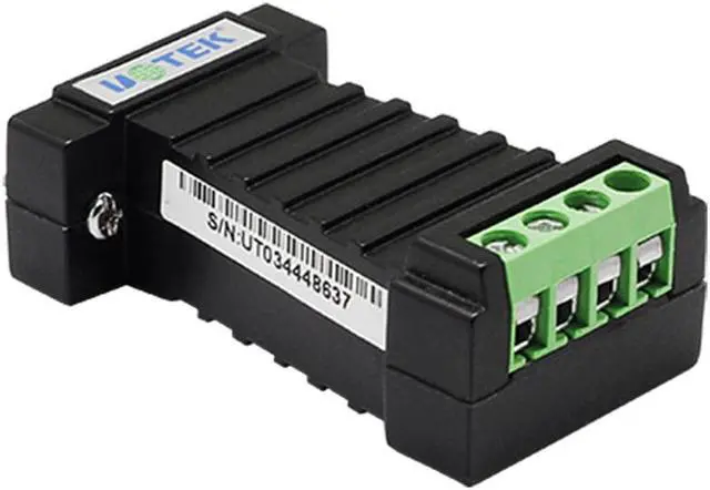 Alt view image 4 of 7 - UOTEK Mini RS-232 to RS-485 Converter RS232 To RS485 Conversion Adapter DB9 Connector Half Duplex UT-2211