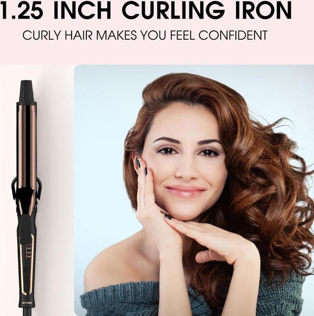 Universal voltage curling clearance iron