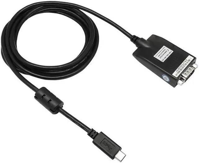 Alt view image 4 of 7 - UOTEK 4.9FT Type C Cable USB-C to RS-485 RS-422 Converter 1.5M RS485 RS422 Adpater 5Pin DB9 Connector with FT232 Magnetic Ring Terminal Blocks UT-890-TC