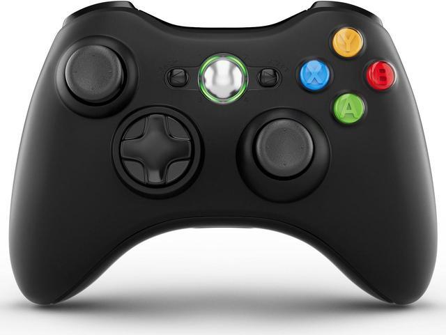 Main image of Wireless Controller for Xbox 360/PC, 2.4G USB Receiver , Double Vibration-Black
