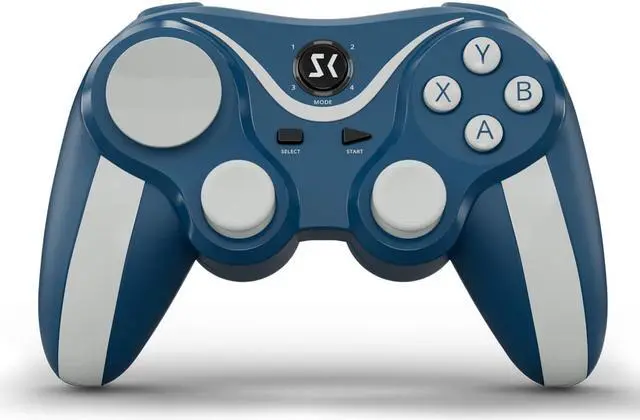 Alt view image 5 of 6 - ISHAKO Mobile Game Controller with Bracket, (Blue)