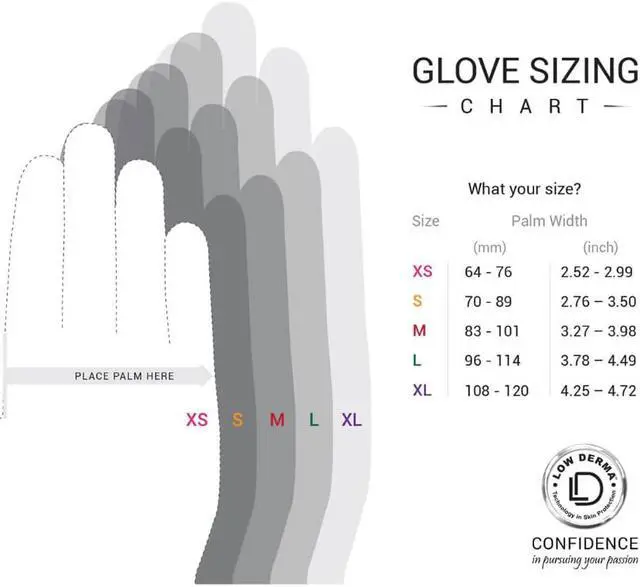 Alt view image 4 of 5 - White Latex Exam Gloves, Powder-free, 5.5 Mil, Box of 100, Extra Small