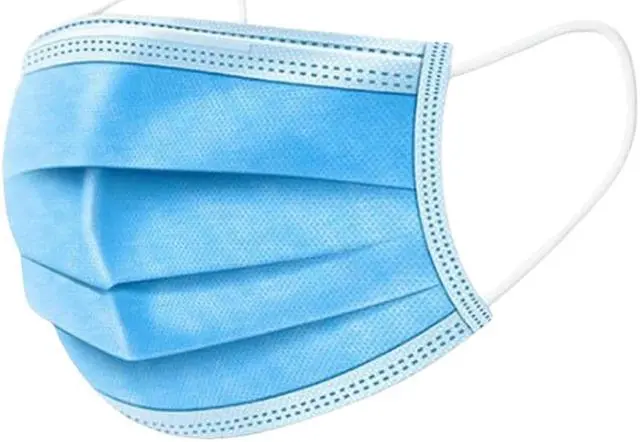 Alt view image 2 of 5 - MEDICOM AssureMask Balance ASTM Level 1 Disposable Face Masks, Pack of 50 - Blue