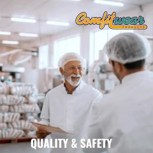Alt view image 7 of 7 - COMFITWEAR 1000 PC DISPOSABLE HAIR NET COVERS Food Service Medical Office Safety Protocol One Size Fits  (White)
