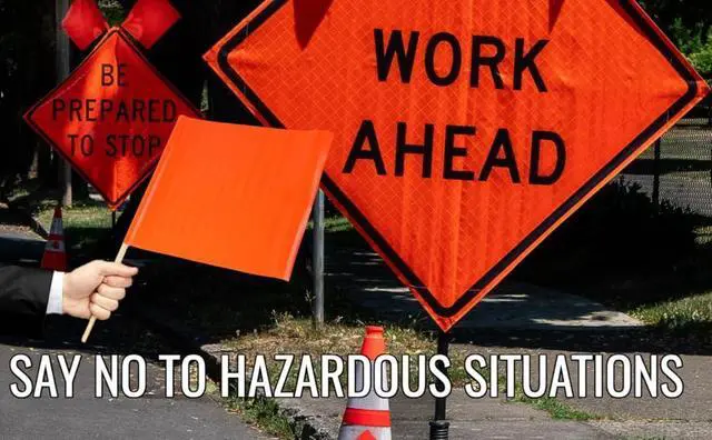 Alt view image 7 of 7 - COMFITWEAR 100 PC CASE Traffic Safety Warning Flags Construction Site Ready Fluorescent Red-Orange Vinyl Coated Nylon Flag 18 x 18 with Pole