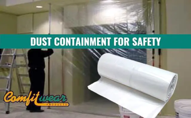 Alt view image 2 of 7 - COMFITWEAR Plastic Poly Sheeting Strong & Durable Industrial (10' x 100') 6 mil 60 Poly Bags on Roll Total One Case