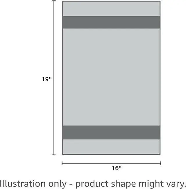 Alt view image 2 of 5 - COMFITWEAR Bar Mop Cleaning Kitchen Towels  16" x 19 White Bar Towels White Kitchen Towels Cotton Bar Rags Towels for Kitchen Restaurant Cleaning Towels (PACK OF 24)