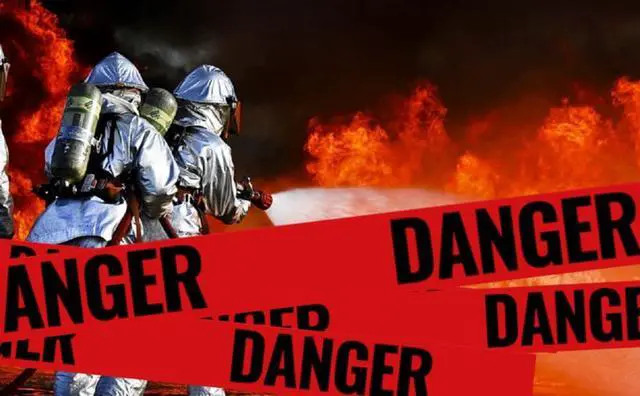 Alt view image 5 of 6 - COMFITWEAR Red Danger Barricade Tape,(3" X 1000') PT-200