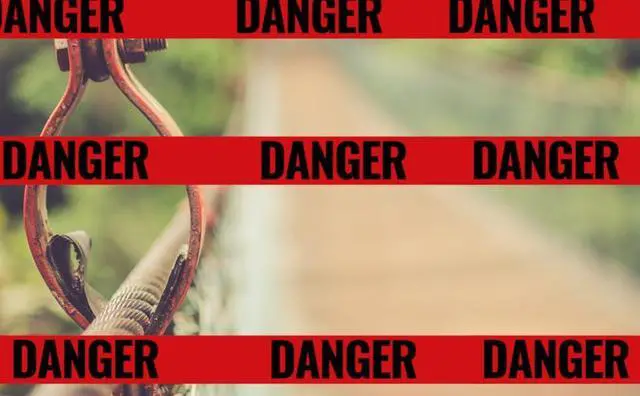 Alt view image 4 of 6 - COMFITWEAR Red Danger Barricade Tape 3" x 1000', (2 Pack)