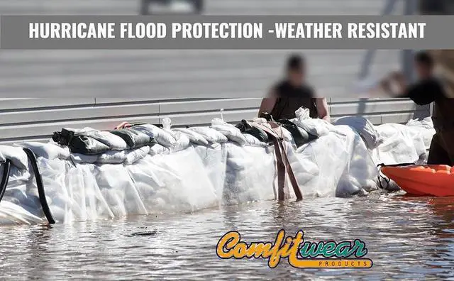 Alt view image 6 of 7 - COMFITWEAR Heavy Duty Durable SandBags Empty Water Resistant UV Protection Polypropylene Sand Bags Ultra Tough Sandbags Hurricane Flooding Protection Gardening Construction (18' x 30',PACK OF 100)