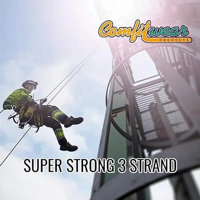 Alt view image 3 of 4 - COMFITWEAR Super Strength Rope 3 Strand Twist Heavy Duty Jobs (5/8 in x 300 FT)
