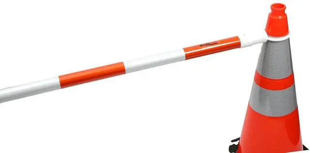 Alt view image 6 of 7 - COMFITWEAR Delineator Safety Cone Sticks Traffic Safety for Hazards Road Work Construction Parking Lots Driveways Assorted Packs (3)