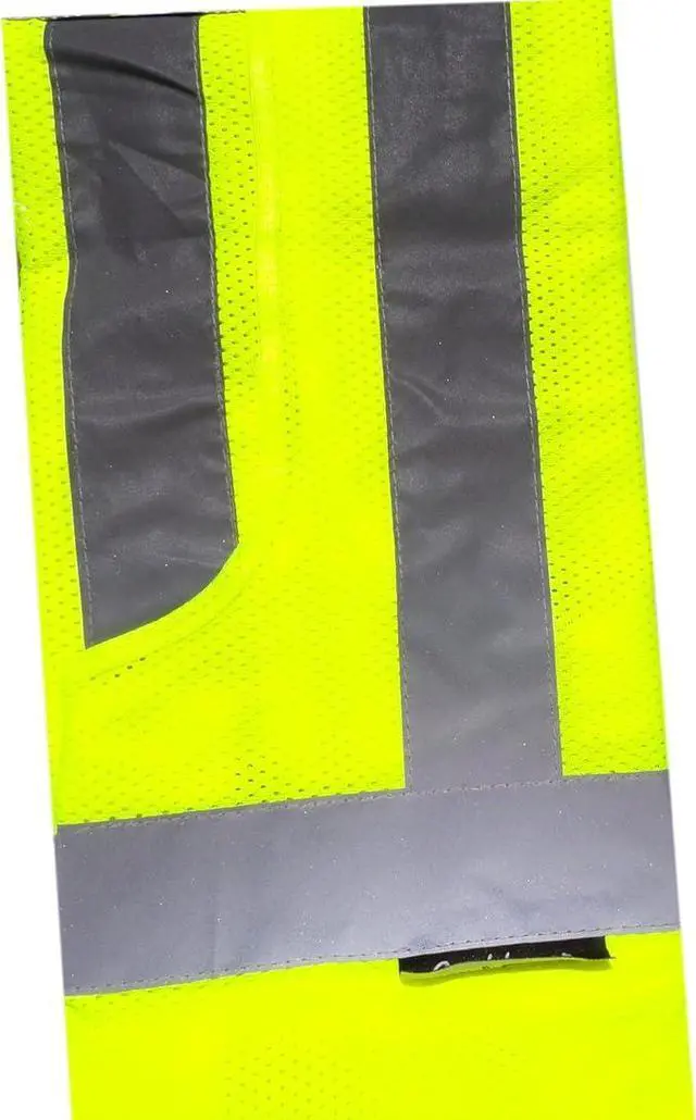 Alt view image 4 of 7 - COMFITWEAR High Visibility Safety Vests for Construction Work School Outdoor Sports Traffic Safety Bright Yellow (1 Pack,Yellow,One Size)