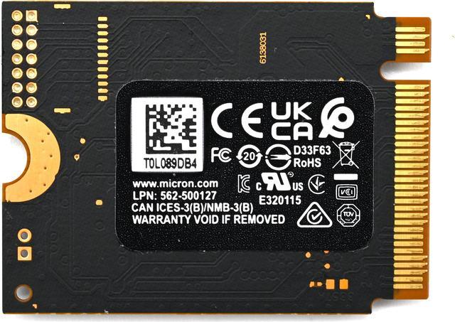 Micron anuncia la serie de SSD 2400 de hasta 2 TB M.2 2230