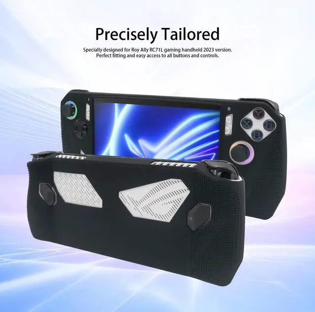 Alt view image 2 of 6 - high-quality silicon case for ROG ALLY, durable protection skin cover for ROG ALLY game PCs, ROG ALLY safe material silicon case cover