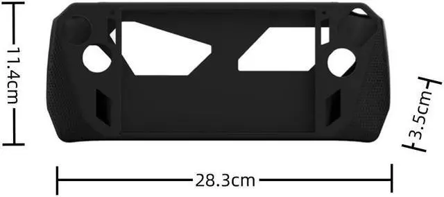Alt view image 6 of 6 - high-quality silicon case for ROG ALLY, durable protection skin cover for ROG ALLY game PCs, ROG ALLY safe material silicon case cover