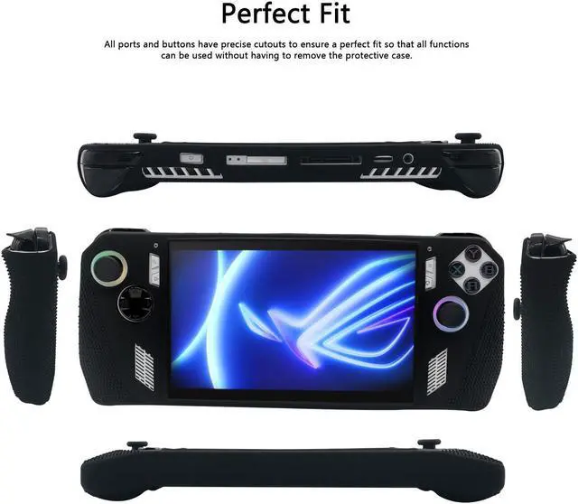 Alt view image 4 of 6 - high-quality silicon case for ROG ALLY, durable protection skin cover for ROG ALLY game PCs, ROG ALLY safe material silicon case cover