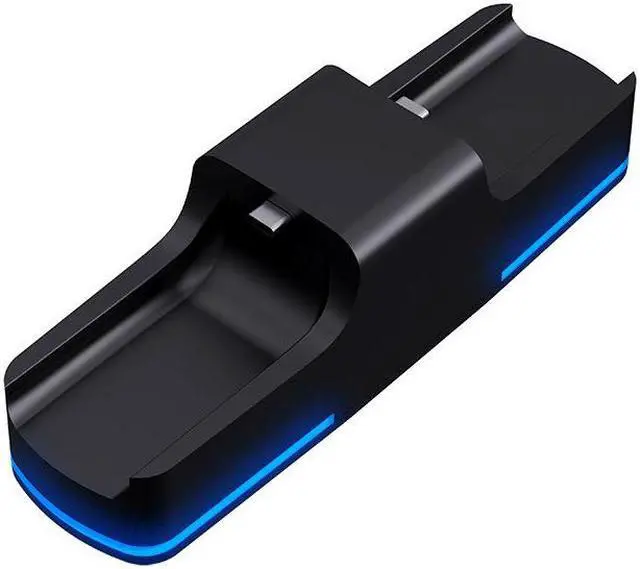 Alt view image 2 of 7 - Dual Charing dock for PS5 controllers, PS5 fast charging base TYPE-C cable LED indicators