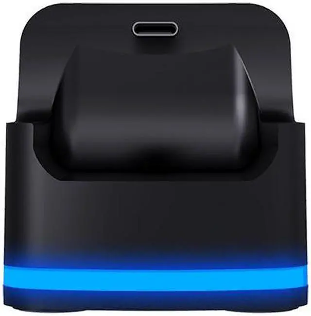 Alt view image 3 of 7 - Dual Charing dock for PS5 controllers, PS5 fast charging base TYPE-C cable LED indicators