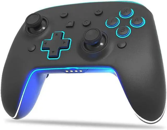 Main image of Switch Pro Controller Wireless Controller Compatible with Nintendo Switch/OLED/Lite, built-in 850mAh battery Switch Controllers with 8 Colors LED, Wake Up, Turbo, Vibration