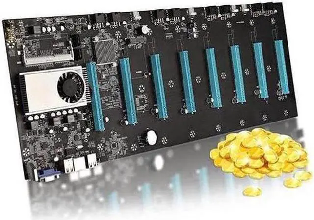 Main image of BTC-S37 Mining Motherboard CPU Set For Miner HTC 8 Video Card Slot DDR3 Support 1066/1333/1600MHz 2.56'' Interval