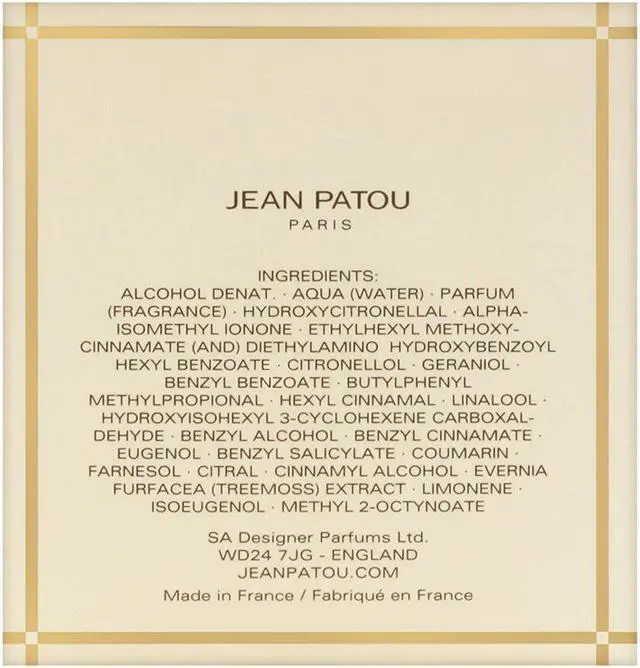 Alt view image 3 of 3 - Jean Patou - 1000 Eau De Parfum Spray 1.6 Oz -50 Ml