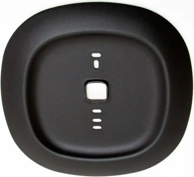 Main image of Aluminum Wall Trim Plate Mount for Ecobee Smart Thermostat (BLACK)