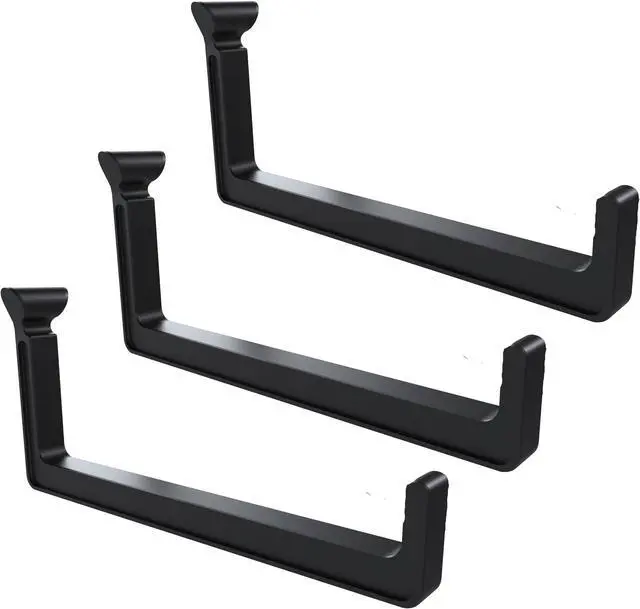 Main image of Hang It Simple Long Plastic Hooks, Add-on Accessory for Kits 3pk BL