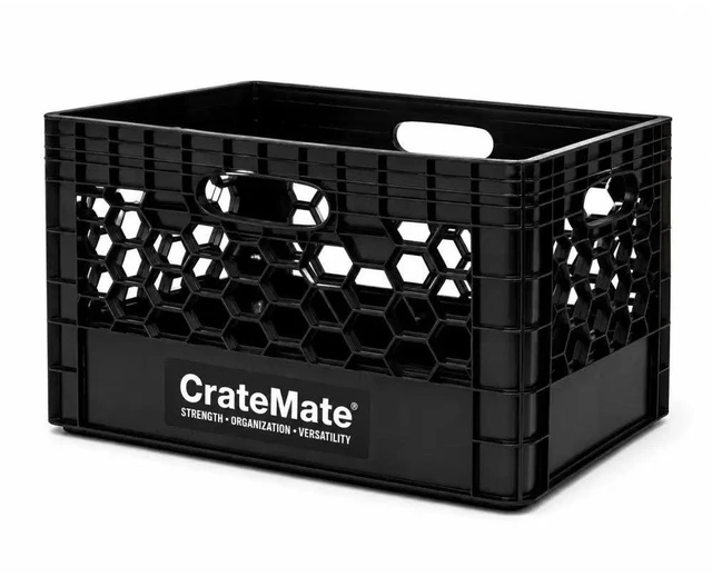 Main image of CrateMate? 24QT Heavy-Duty Stackable Milk Crate