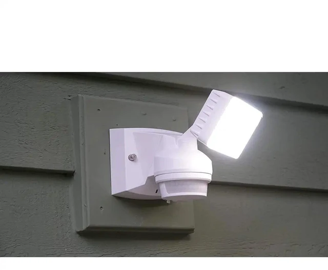 Alt view image 3 of 7 - IQ America LED Motion Security Floodlight ? 1600 Lumen 120V