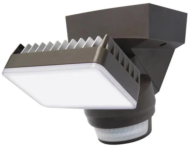 Alt view image 7 of 7 - IQ America LED Motion Security Floodlight ? 1600 Lumen 120V