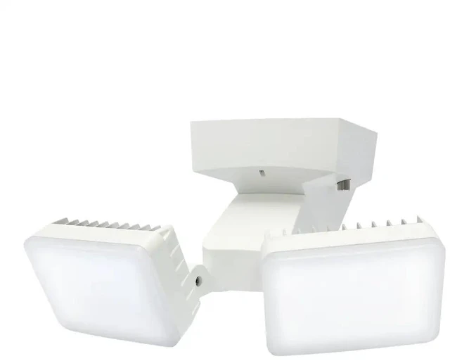 Alt view image 2 of 7 - IQ America LED Dusk to Dawn Security Flood Light ? 2100 Lumen