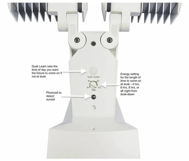 Alt view image 4 of 7 - IQ America LED Dusk to Dawn Security Flood Light ? 2100 Lumen