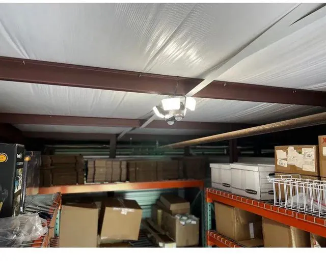 Alt view image 5 of 7 - IQ America LB1880 800 Lumen Battery Operated LED Motion Security Flood Light Wall Eave Universal Mount Indoor Outdoor Closet Shed Storage Attic Workshop Garage Safe Barbeque Light White/Bronze
