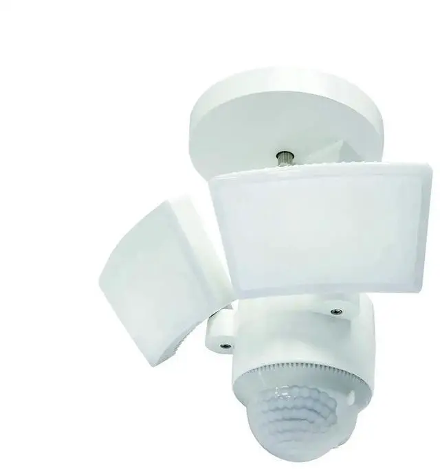 Alt view image 4 of 7 - IQ America LED Motion Security Floodlight ? 1100 Lumen 120V