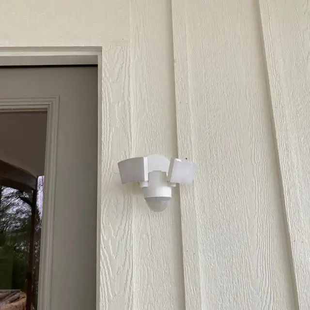 Alt view image 7 of 7 - IQ America LED Motion Security Floodlight ? 1100 Lumen 120V