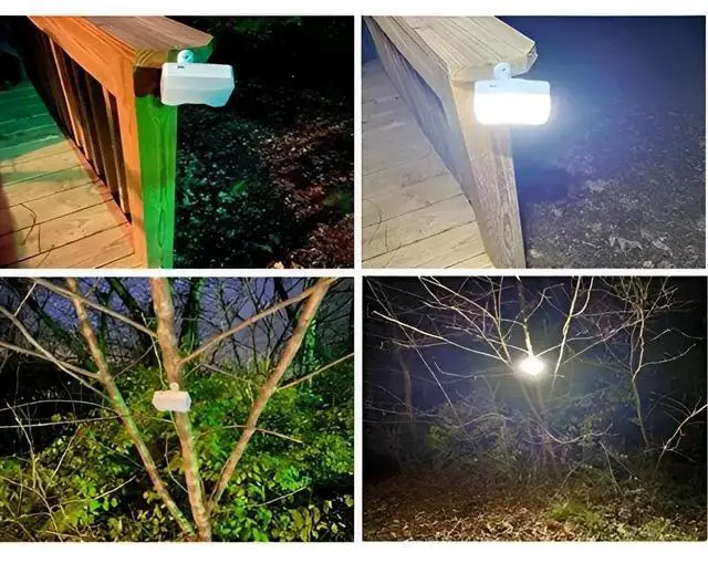 Alt view image 6 of 7 - IQ America LED Motion Security Light ? 350 Lumen Battery-Powered