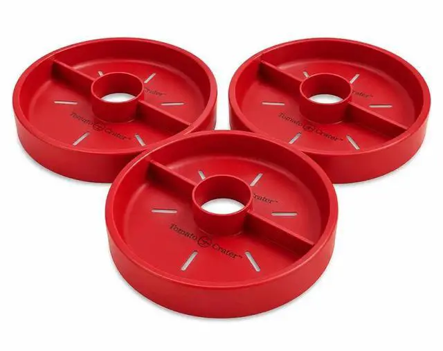 Main image of Tomato Crater Root-Zone Watering System ? Tomatoes & Vegetables | 3-Pack | Made in USA