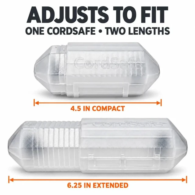 Alt view image 3 of 7 - CordSafe PLUS Weatherproof Outdoor Extension Cord Cover for String Lights