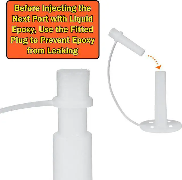 Alt view image 4 of 6 - Polygem LCR Injection Ports, 7-Pack - For Industrial-Strength Epoxy System