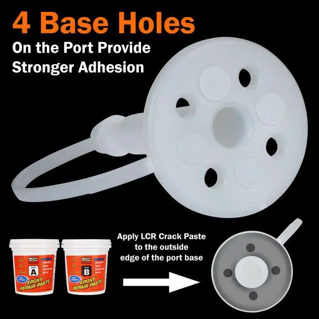 Alt view image 2 of 6 - Polygem LCR Injection Ports, 7-Pack - For Industrial-Strength Epoxy System