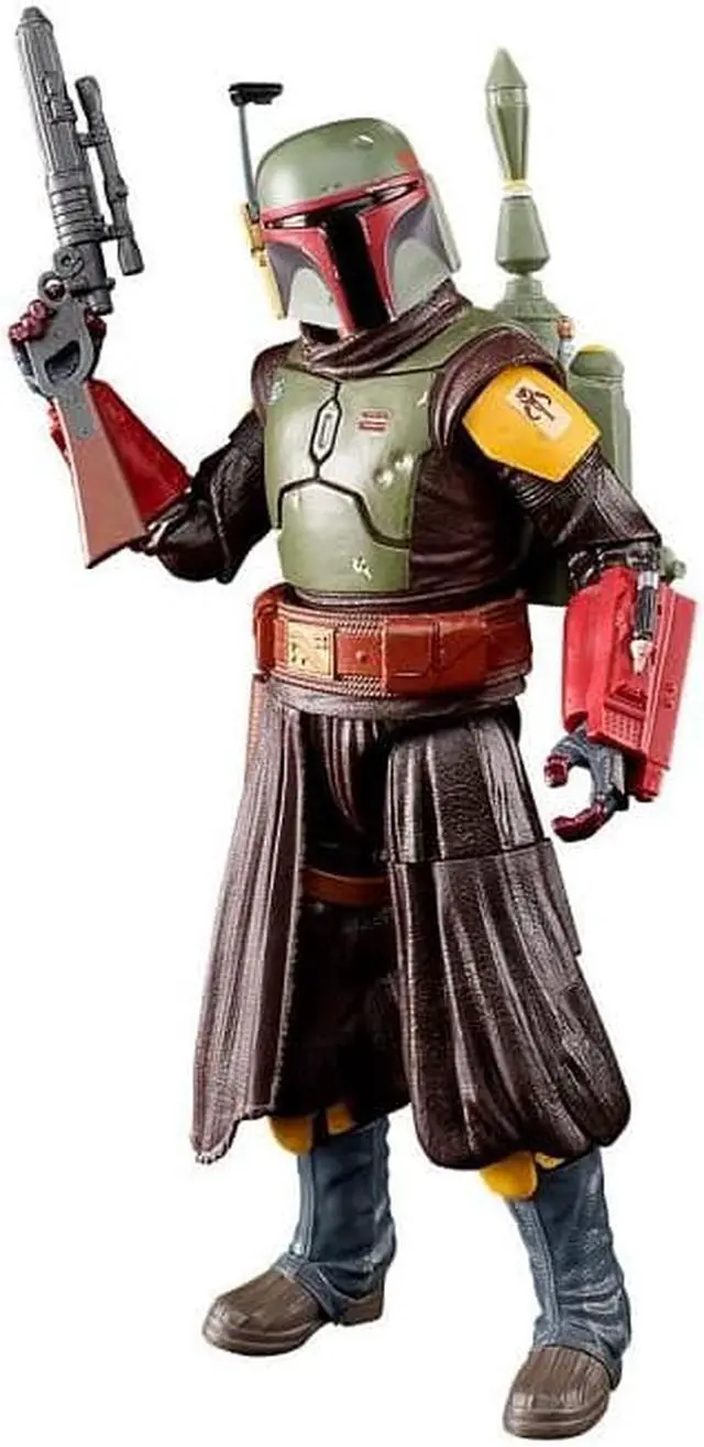 Alt view image 5 of 10 - Hasbro F4064 Star Wars The Black Series Boba Fett 6 inch Action Figure