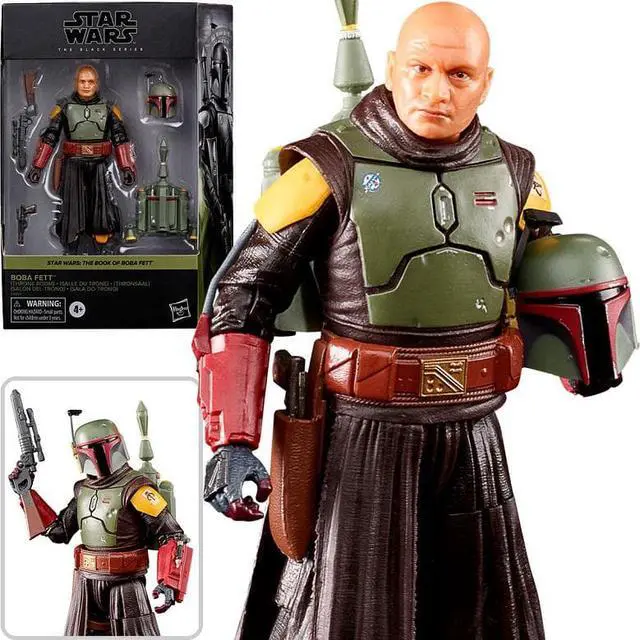 Alt view image 6 of 10 - Hasbro F4064 Star Wars The Black Series Boba Fett 6 inch Action Figure