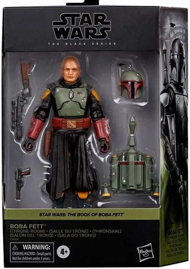 Alt view image 7 of 10 - Hasbro F4064 Star Wars The Black Series Boba Fett 6 inch Action Figure